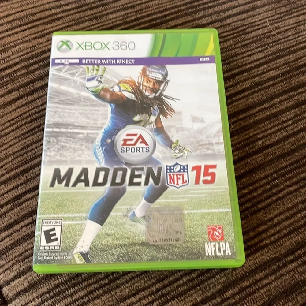 Microsoft Nflpa Madden nfl 15 Xbox 360